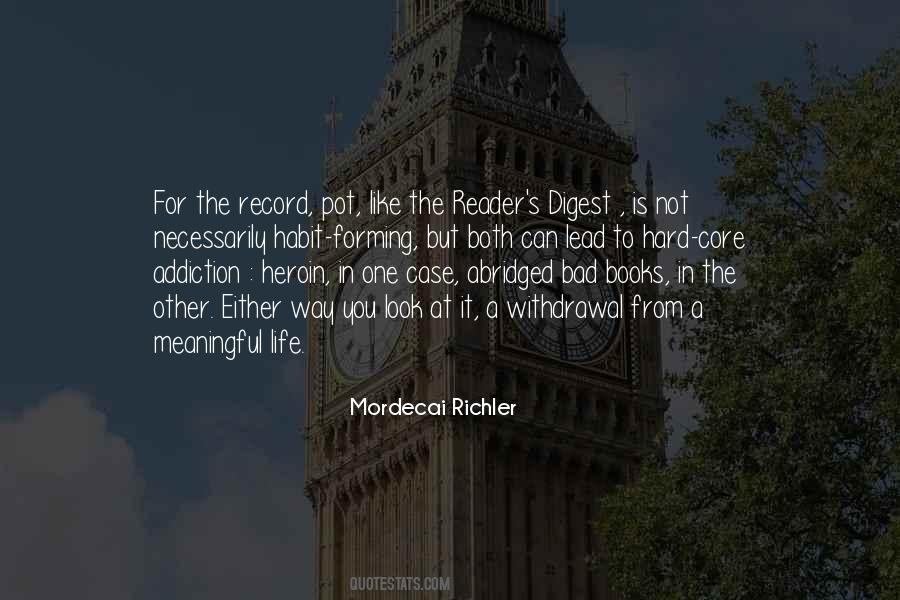 Mordecai Richler Quotes #1278236