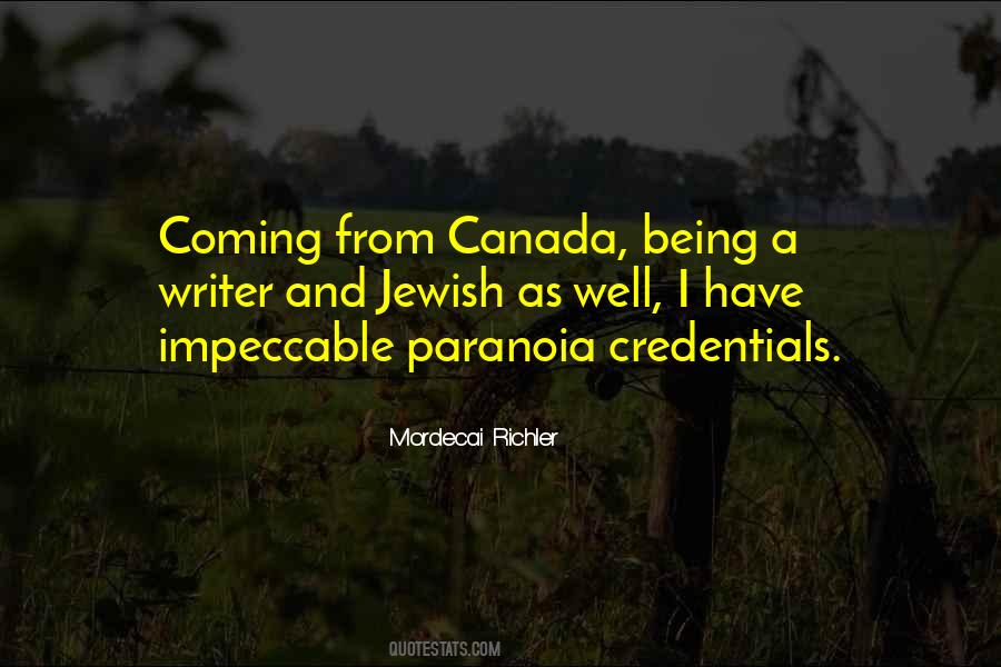 Mordecai Richler Quotes #53483