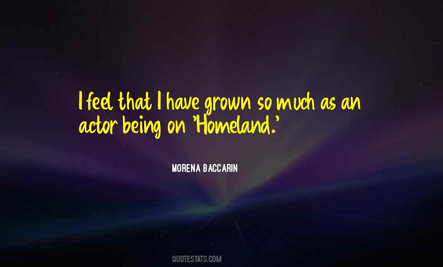 Morena Baccarin Quotes #420954