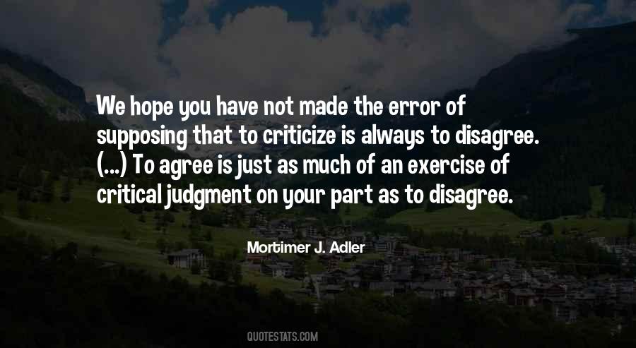 Mortimer J Adler Quotes #1694600