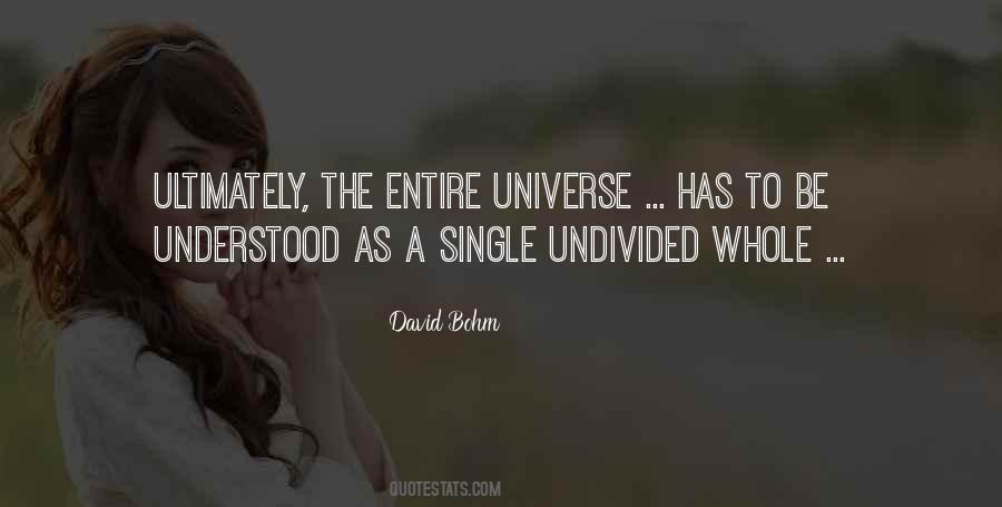 Quotes About Undivided #344141