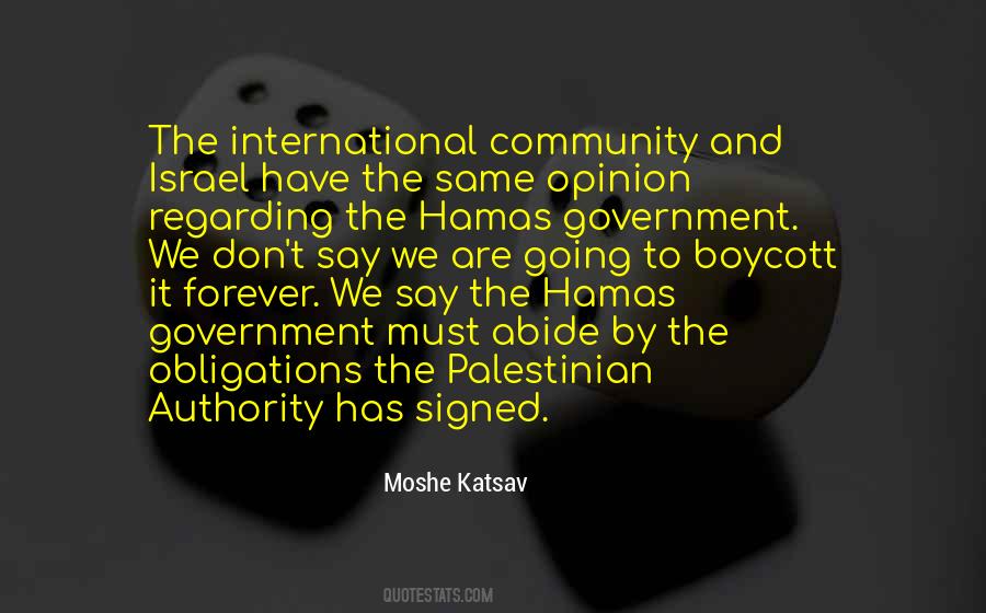 Moshe Katsav Quotes #61021