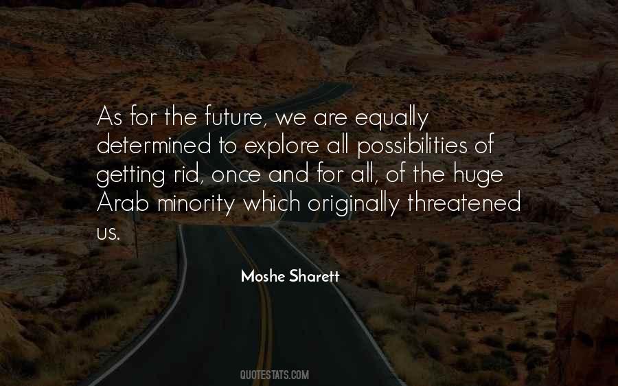 Moshe Sharett Quotes #118296
