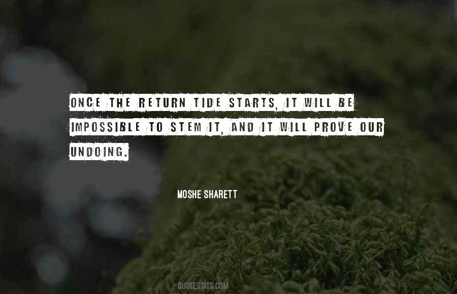 Moshe Sharett Quotes #152664