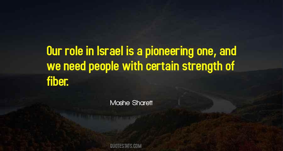 Moshe Sharett Quotes #1877891