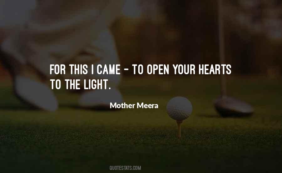 Mother Meera Quotes #1181421