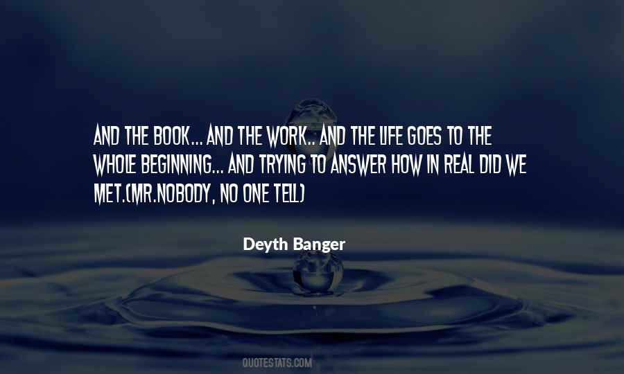 Mr Nobody Quotes #89449