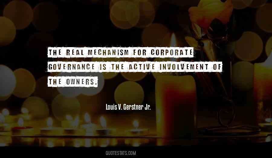 Quotes About Corporate Governance #1281851