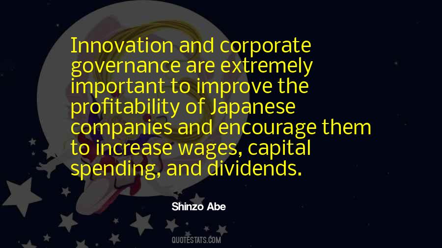 Quotes About Corporate Governance #1617074