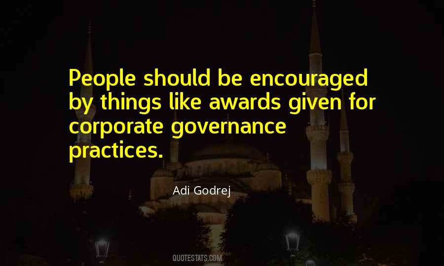 Quotes About Corporate Governance #747698