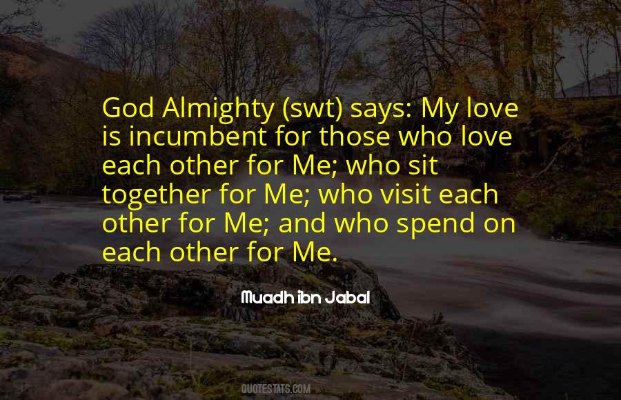 Muadh Ibn Jabal Quotes #1494309