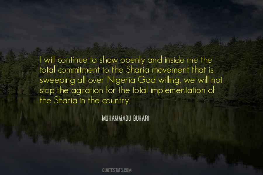 Muhammadu Buhari Quotes #540524