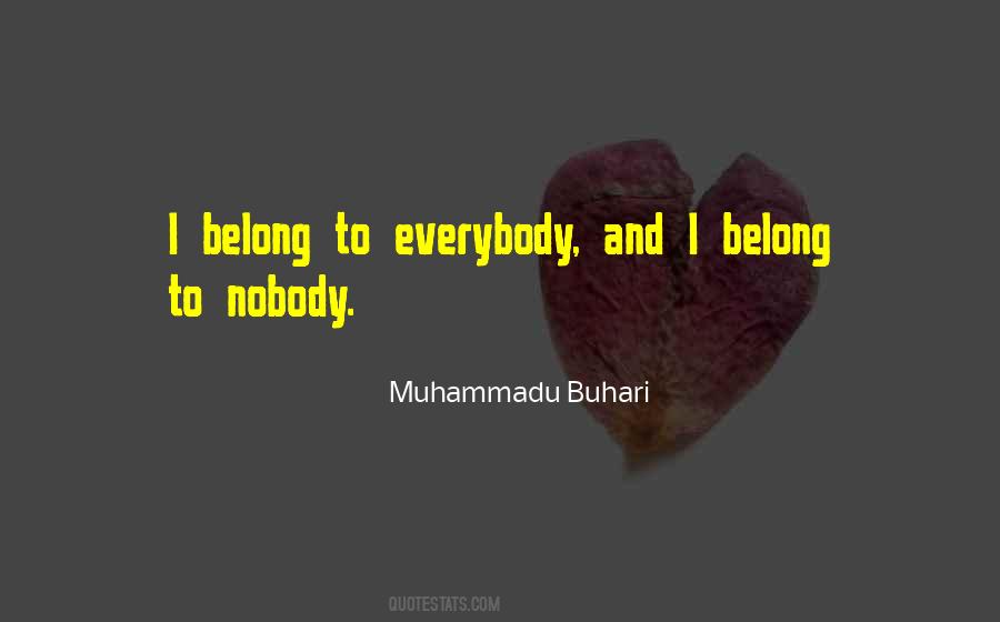 Muhammadu Buhari Quotes #603904