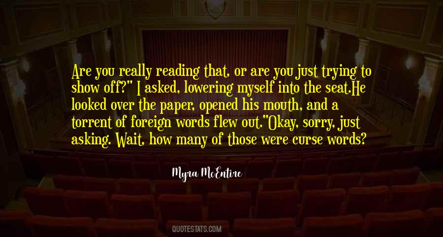 Myra Mcentire Quotes #1174333