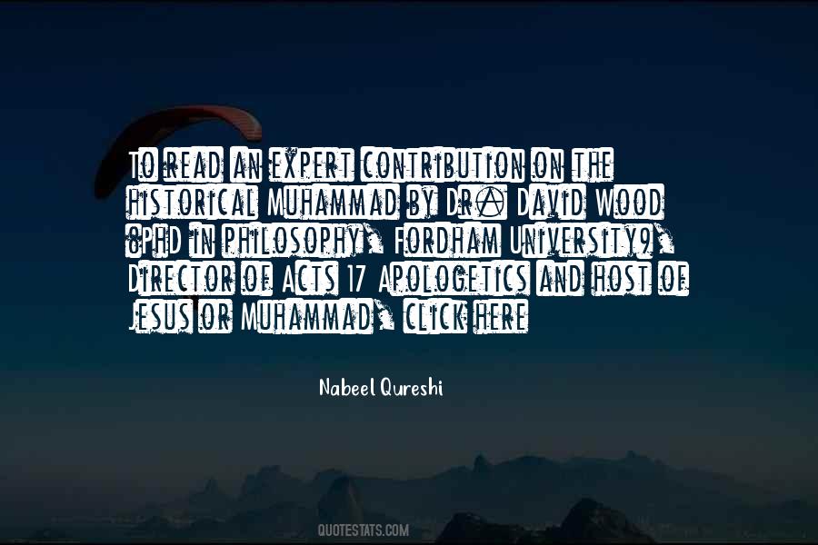 Nabeel Qureshi Quotes #1066367