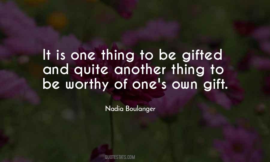 Nadia Boulanger Quotes #533159