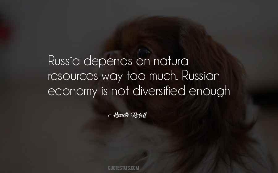 Quotes About Russian Economy #1071500