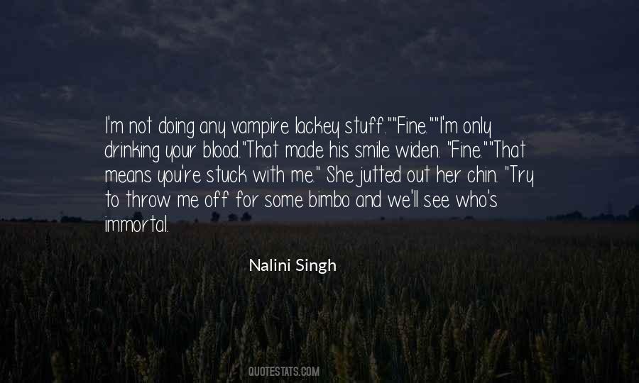 Nalini Singh Quotes #224684