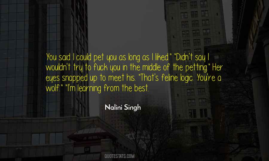 Nalini Singh Quotes #44599