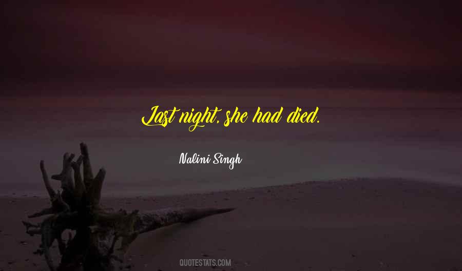 Nalini Singh Quotes #99387