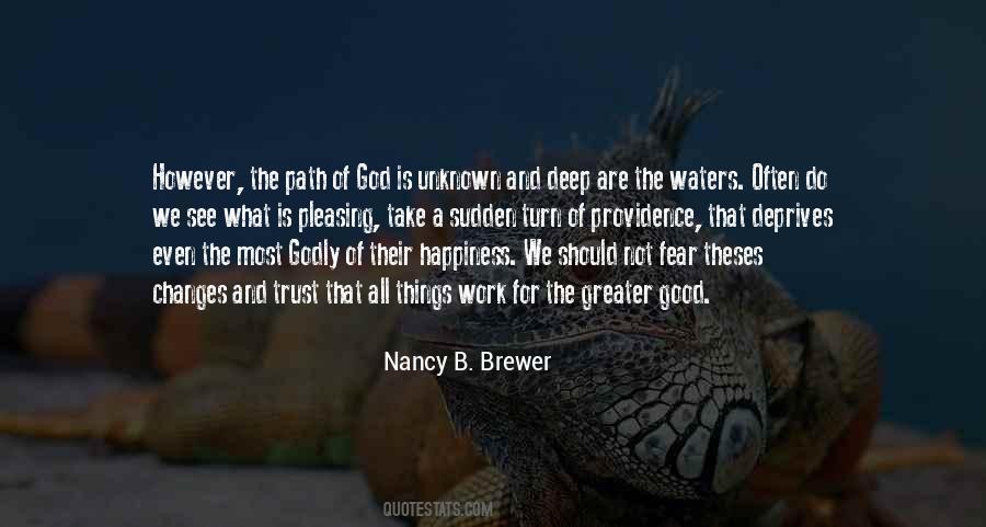 Nancy B Brewer Quotes #1006430