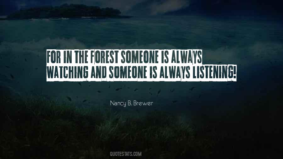 Nancy B Brewer Quotes #646566