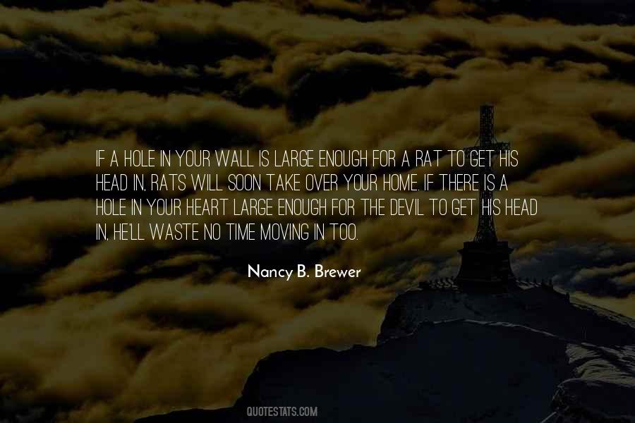 Nancy B Brewer Quotes #837596