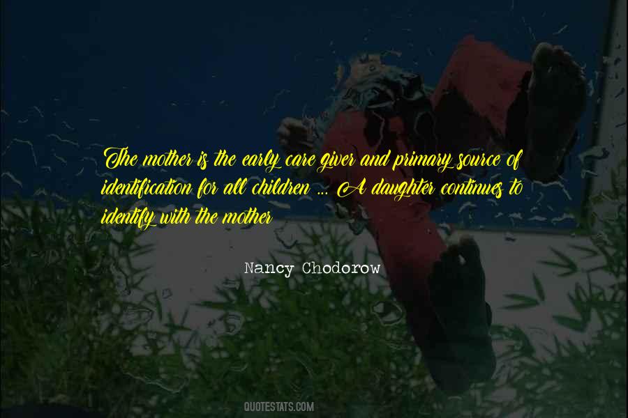 Nancy Chodorow Quotes #781284