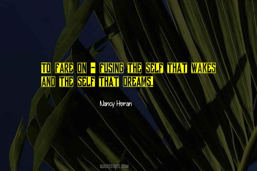 Nancy Horan Quotes #1536713
