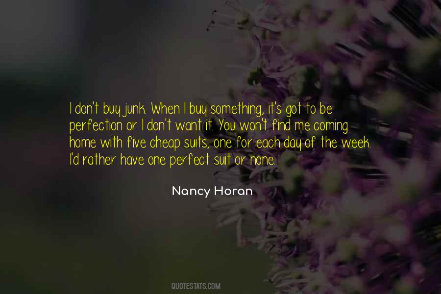 Nancy Horan Quotes #562515