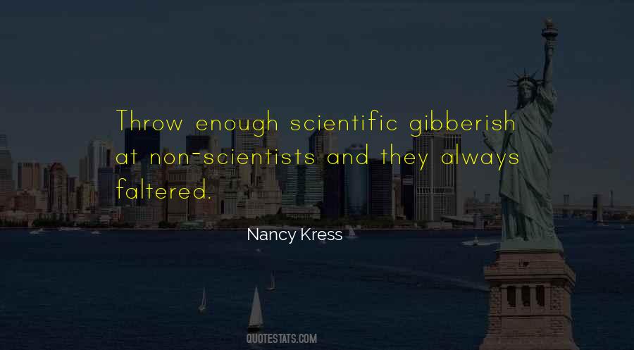 Nancy Kress Quotes #904320