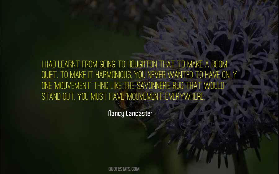 Nancy Lancaster Quotes #365405