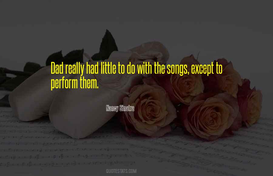 Nancy Sinatra Quotes #662042