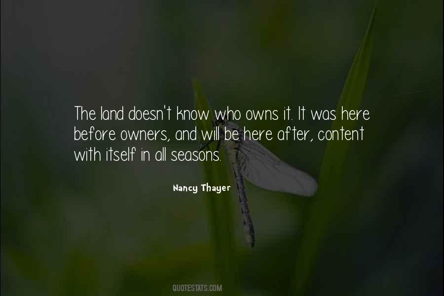 Nancy Thayer Quotes #1719383