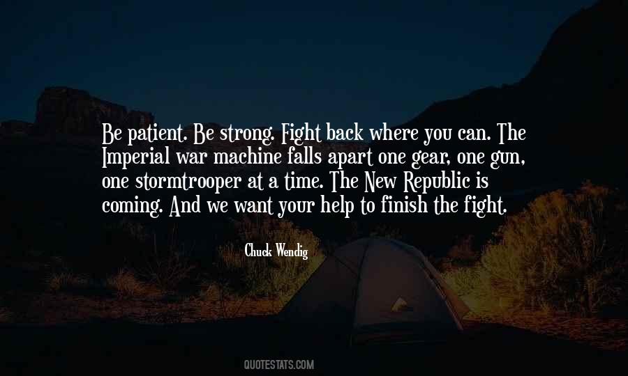 Quotes About Fight Back #1111241