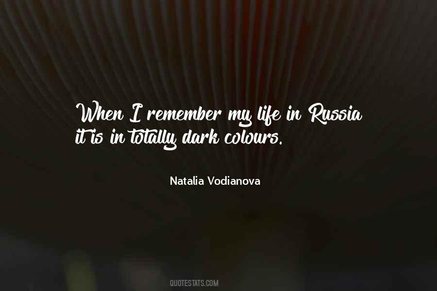 Natalia Vodianova Quotes #519740