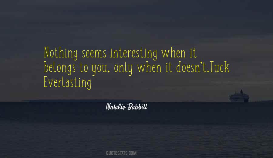 Natalie Babbitt Quotes #1368081