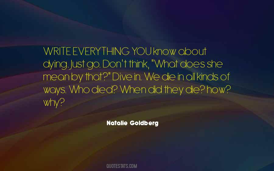 Natalie Goldberg Quotes #583618