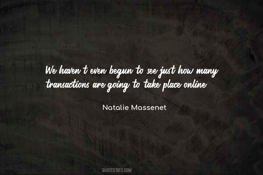 Natalie Massenet Quotes #1774464