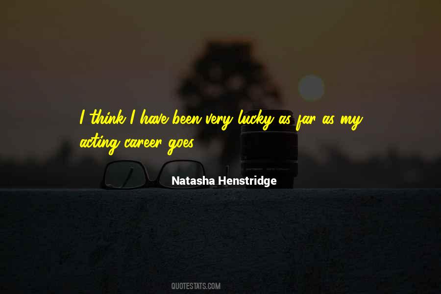Natasha Henstridge Quotes #294614