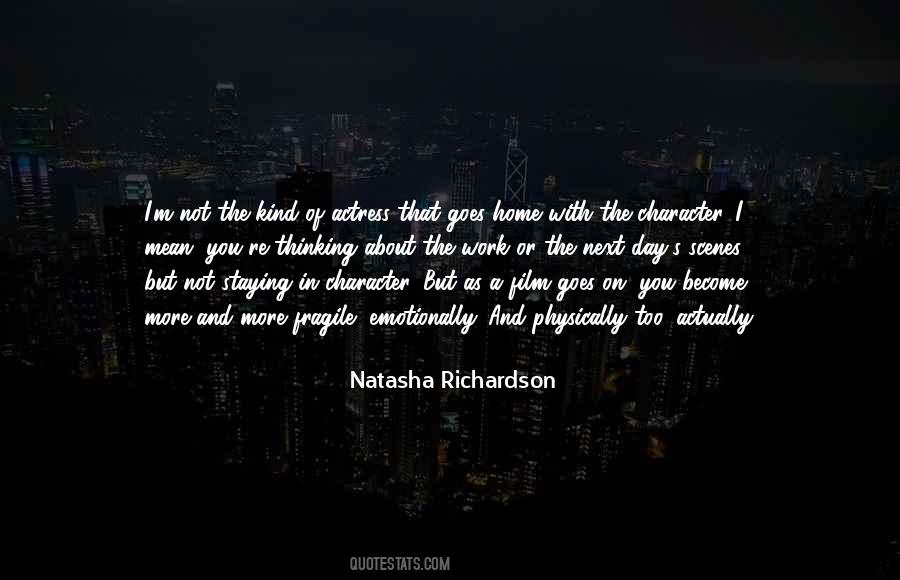 Natasha Richardson Quotes #126620