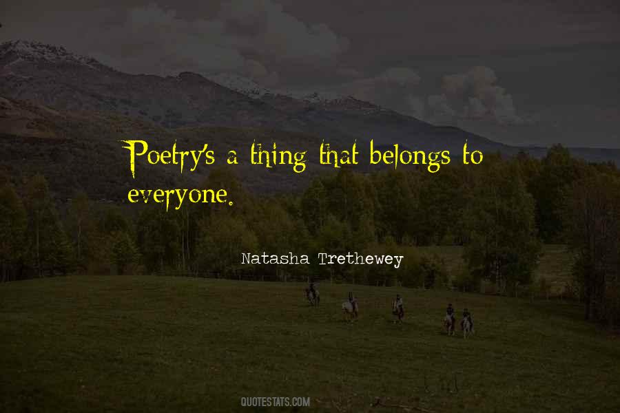 Natasha Trethewey Quotes #1808994