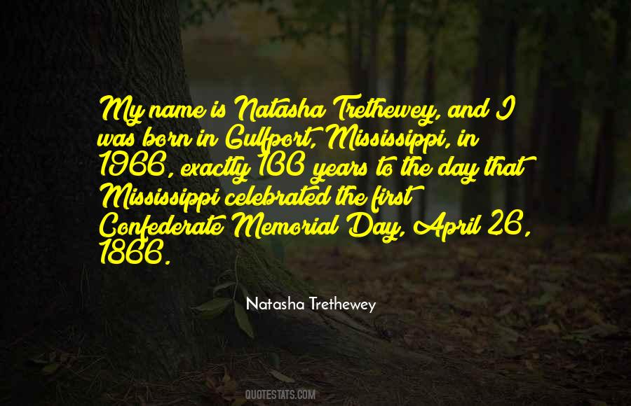 Natasha Trethewey Quotes #670562