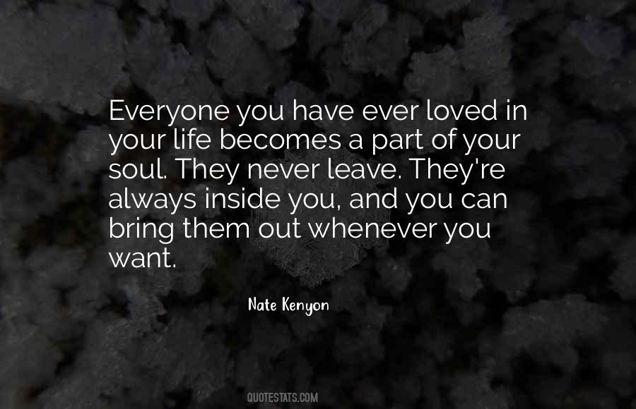 Nate Kenyon Quotes #517472