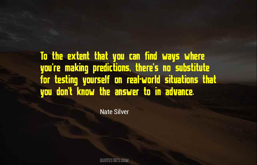 Nate Silver Quotes #317798