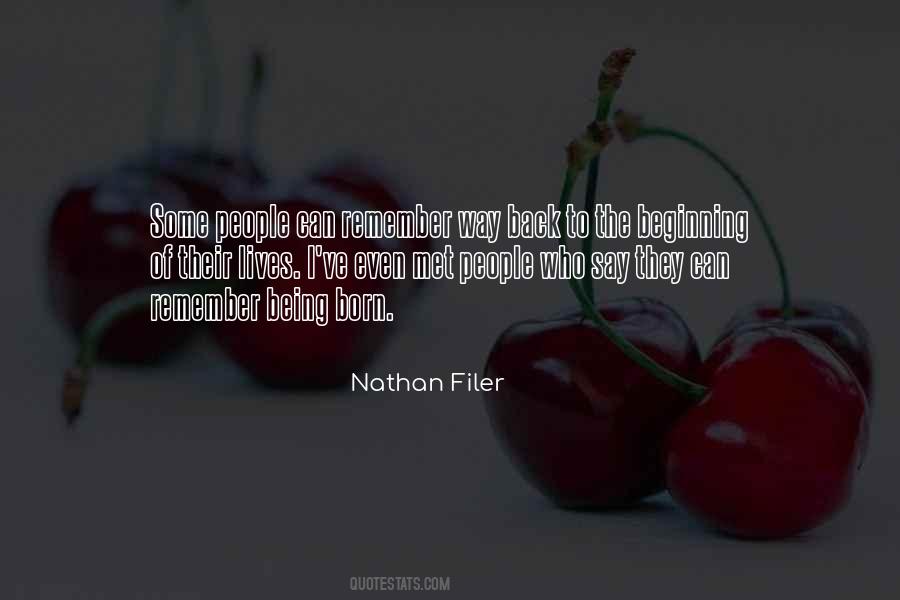 Nathan Filer Quotes #1417119