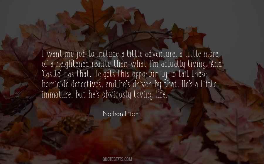 Nathan Fillion Quotes #764296