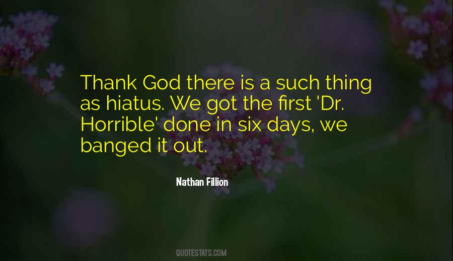 Nathan Fillion Quotes #782871