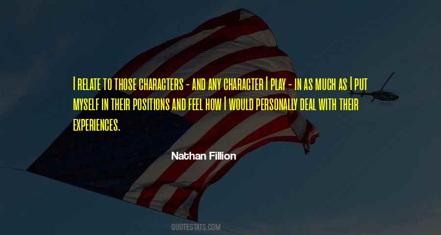 Nathan Fillion Quotes #841795