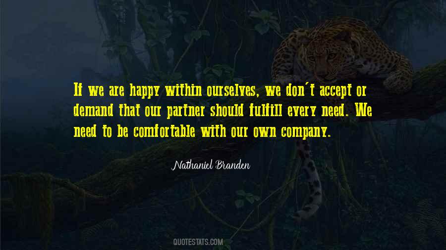 Nathaniel Branden Quotes #115622